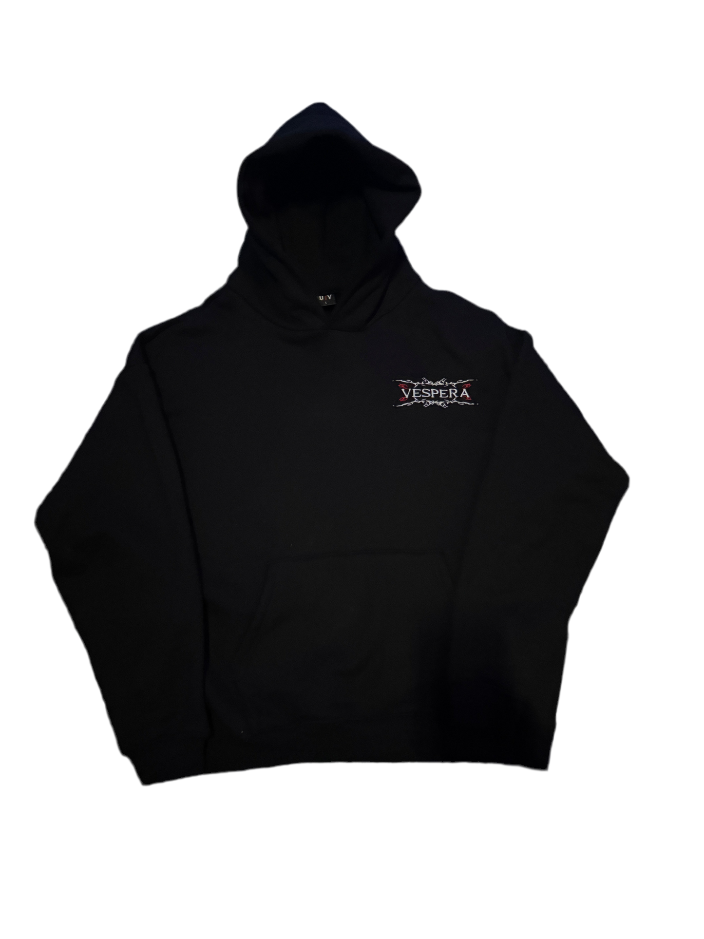 VESPERA "ONLY 1" HEAVYWEIGHT HOODIE (BLACK)