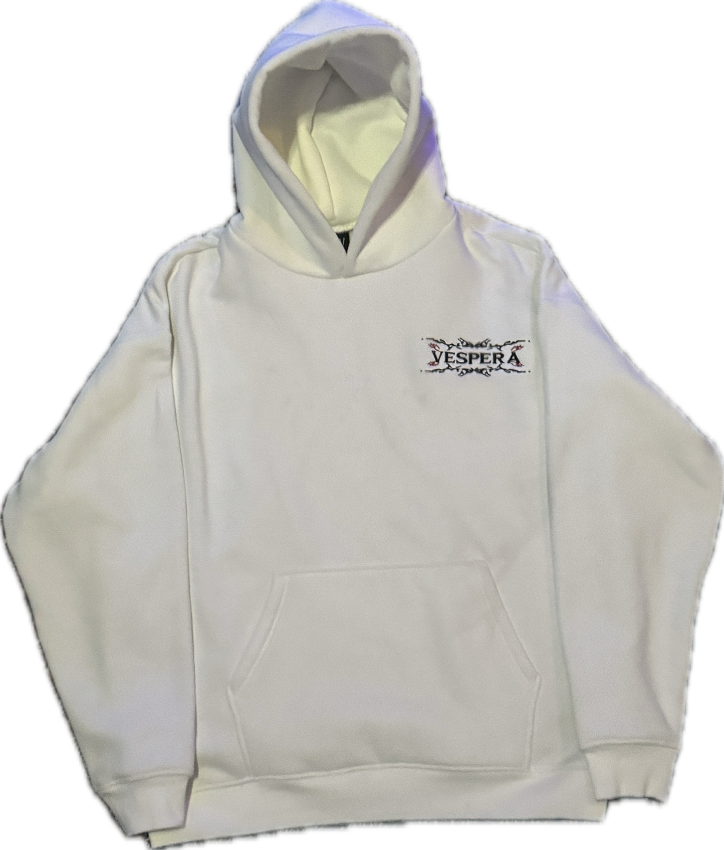 VESPERA "ONLY 1" HEAVYWEIGHT HOODIE (WHITE)