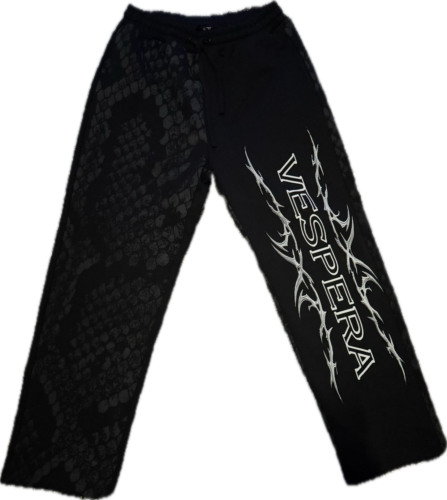 VESPERA "VENOM" SWEATPANTS (BLACK)