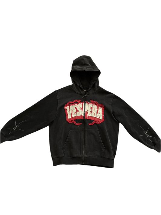 VESPERA "LUNAR" ZIP HOODIE