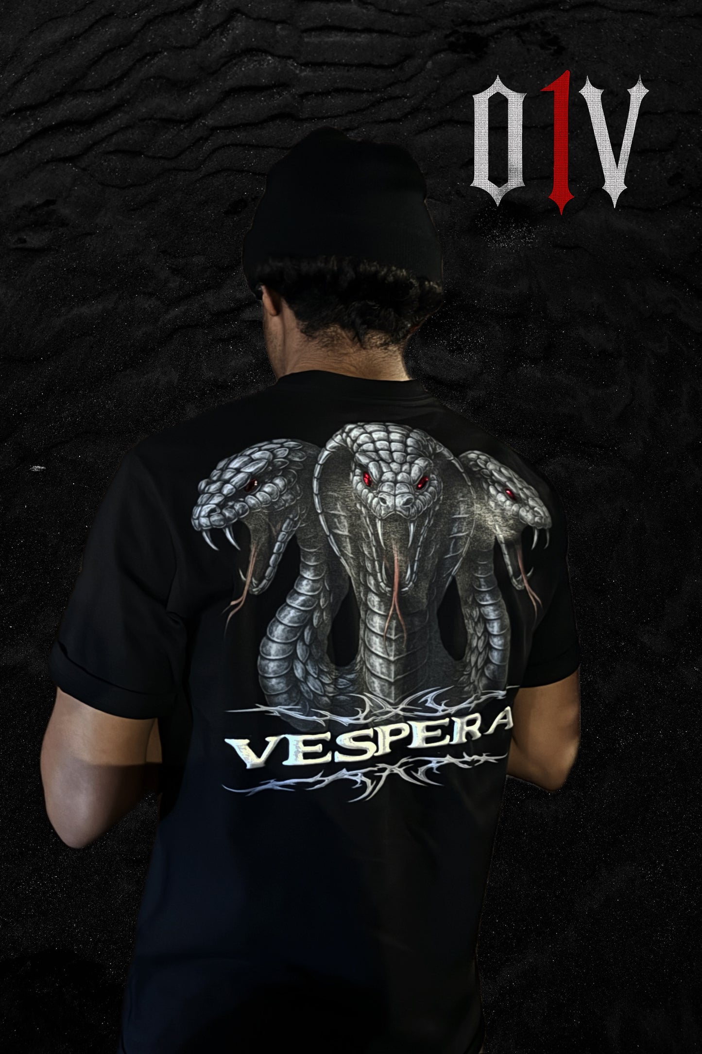 VESPERA "HYDRA" TEE (BLACK)